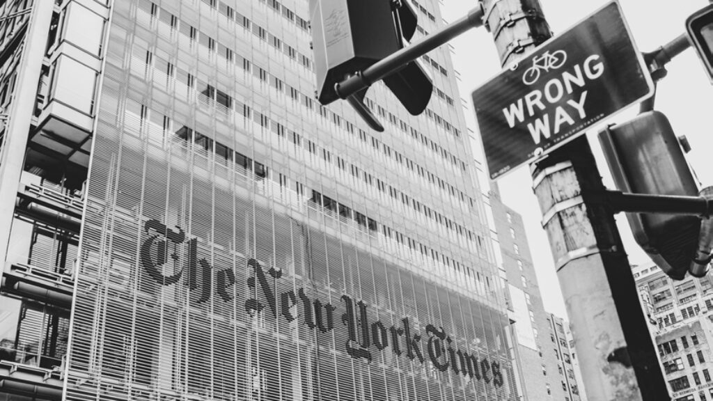 The New York Times: A Bias Analysis